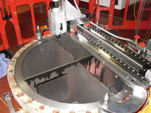 Macchina scanalatrice per tubi - 1025 mm - PROTEM
