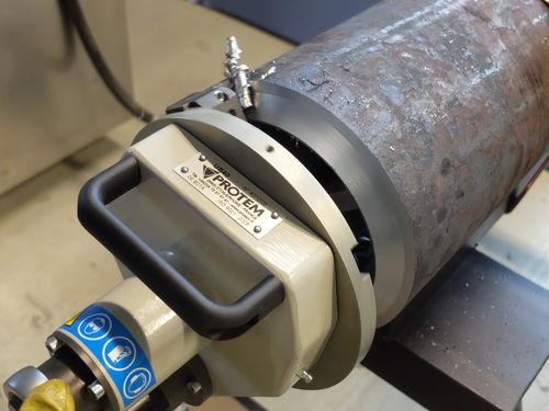 Smussatrice elettrica - US40 - PROTEM - pneumatica / portatile / per tubi