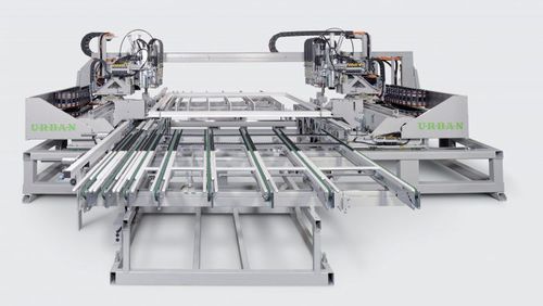Macchina per pulizia CNC - SV 840 - URBAN MASCHINENBAU - d'angolo / per telai / in linea