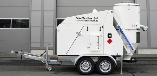 Unità di aspirazione di polvere - VacTrailer S-4 - Wieland Lufttechnik GmbH + Co.KG - industriale / mobile