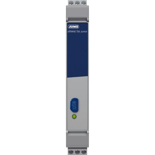 Trasmettitore universale wireless su guida DIN - dTRANS T06 Junior - JUMO GmbH & Co. KG