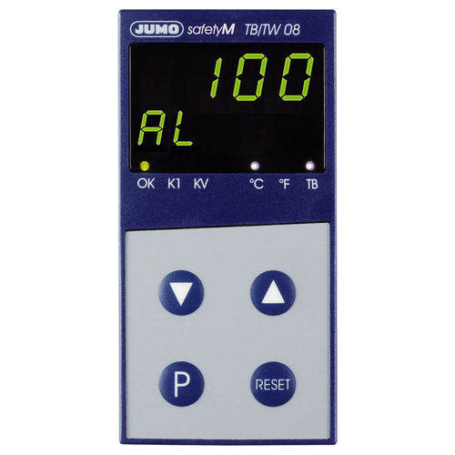 Controllore e limitatore di temperatura digitale - safetyM TB/TW08 - JUMO GmbH & Co. KG - programmabile / di processo / configurabile
