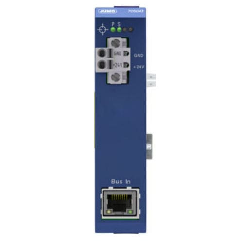 Router centralizzato - 705043 - JUMO GmbH & Co. KG - RJ45 / su guida DIN / 1 porta