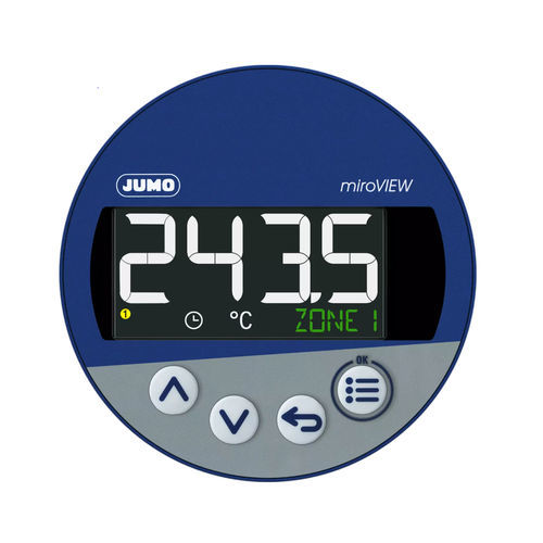Indicatore digitale - miroVIEW - JUMO GmbH & Co. KG - di temperatura / da montare su pannello / per sensore RTD