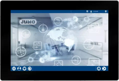 Display informativo TFT - variTRON 500 - JUMO GmbH & Co. KG - touch screen / a colori / 7"