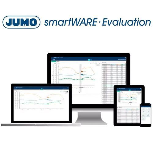 Pacchetto di software di acquisizione e di analisi per dati - JUMO smartWARE Evaluation - JUMO GmbH & Co. KG - di gestione dei dati di processo / di analisi di dati / di raccolta dati