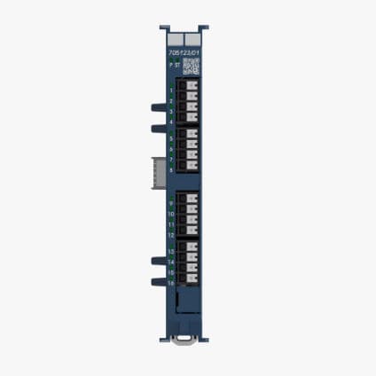 Modulo I/O digitale - 705162 - JUMO GmbH & Co. KG - EtherCAT / RJ45 / a 2 I/O