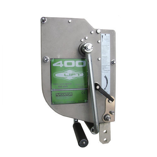 Argano manuale - m.lift 400 - Fixator - per sollevamento di persone / per impalcatura sospesa / compatto