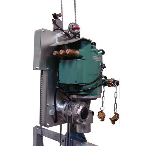 Argano pneumatico - p.lift 500 - Fixator - per sollevamento di persone / per sollevamento di piattaforme sospese