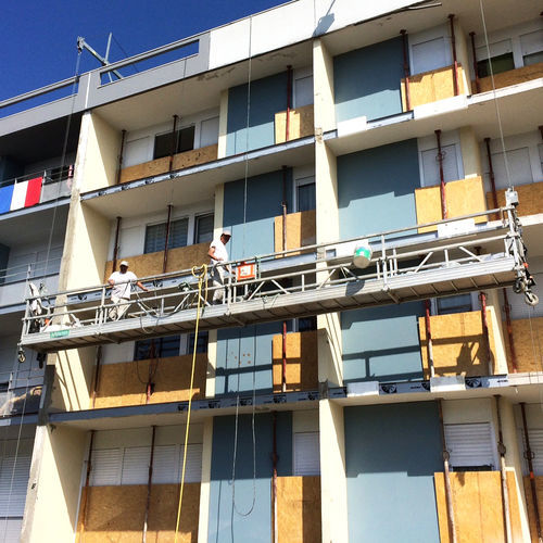Ponteggio sospeso - Modulaho - Fixator - per facciata / modulare / in alluminio