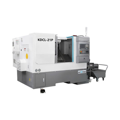 Centro di tornitura CNC - KDCL-21P - Zhejiang KAIDA Machine Tool CO., LTD. - 2 assi / con bancale inclinato / A2-5