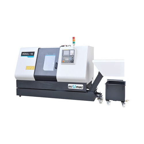 Centro di tornitura CNC - KDCL-15 - Zhejiang KAIDA Machine Tool CO., LTD. - 2 assi / con bancale inclinato / A2-5