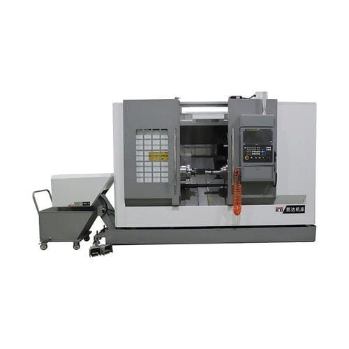 Centro di tornitura CNC - KDCL-15DY - Zhejiang KAIDA Machine Tool CO., LTD. - 4 assi / con bancale inclinato / A2-6