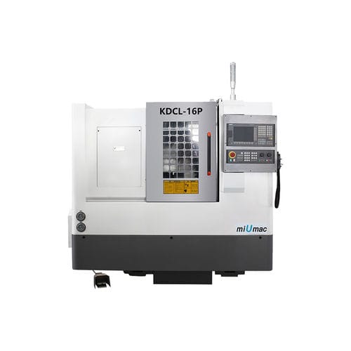 Centro di tornitura CNC - KDCL-16P - Zhejiang KAIDA Machine Tool CO., LTD. - 2 assi / con bancale inclinato / A2-5