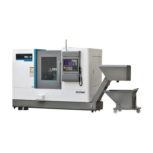 Centro di tornitura CNC - KDCL-28H - Zhejiang KAIDA Machine Tool CO., LTD. - 2 assi / con bancale inclinato / A2-6