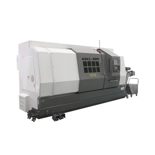 Centro di tornitura CNC - KDCL-30H - Zhejiang KAIDA Machine Tool CO., LTD. - 2 assi / con bancale inclinato / A2-8