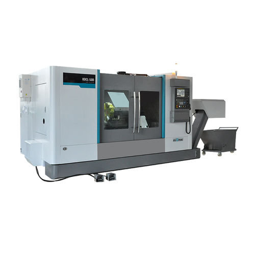 Centro di tornitura CNC - KDCL-50B - Zhejiang KAIDA Machine Tool CO., LTD. - 2 assi / con bancale inclinato / 12 utensili