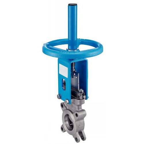 Valvola a ghigliottina - 58481 - BENE INOX - con volante / in EPDM / in acciaio inossidabile