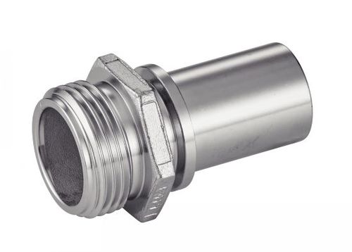 Raccordo idraulico - 5552 - BENE INOX - ad avvitamento / in acciaio inossidabile / maschio