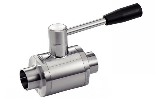 Valvola a sfera - 61371 - BENE INOX - a leva / in acciaio inossidabile / a 2 vie