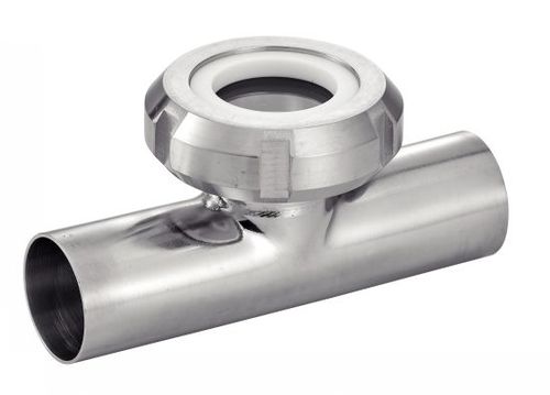 Oblò di osservazione in acciaio inossidabile - 61429 - BENE INOX - con rivestimento in vetro temperato