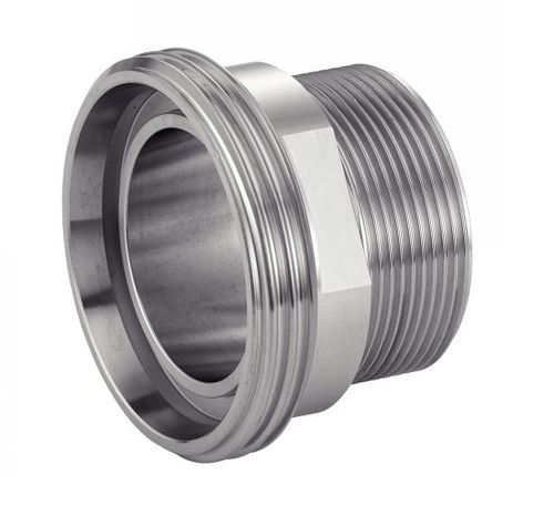 Adattatore idraulico per tubi - 62128 - BENE INOX - filettato / in acciaio inossidabile / dritto