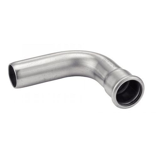 Raccordo idraulico - 41102 - BENE INOX - crimpabile / gomito a 90° / in acciaio inossidabile