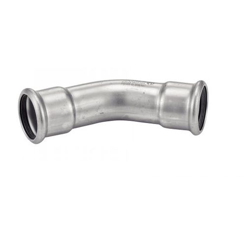 Raccordo idraulico - 41103 - BENE INOX - crimpabile / gomito a 45° / in acciaio inossidabile