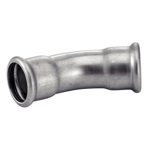 Raccordo idraulico - 41130 - BENE INOX - crimpabile / gomito a 30° / in acciaio inossidabile