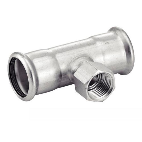 Raccordo idraulico - 41113 - BENE INOX - filettato / crimpabile / a T