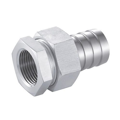 Raccordo idraulico - 5143 - BENE INOX - pneumatico / filettato / scanalato