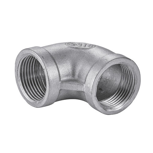 Raccordo idraulico - 5244 - BENE INOX - ad avvitamento / gomito a 90° / ISO
