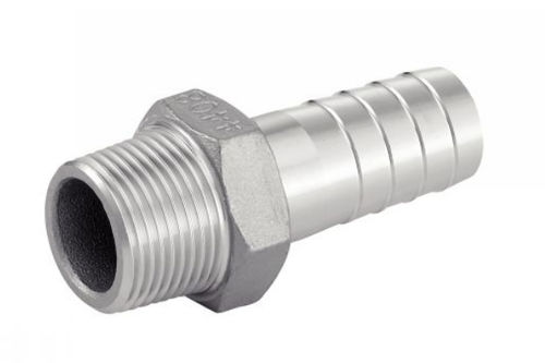 Adattatore idraulico per tubi - 5264 - BENE INOX - filettato maschio / in acciaio inossidabile / esagonale