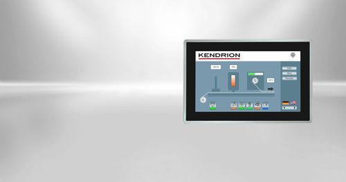 HMI con touch screen resistivo - Scout - Kendrion - con touch screen / ad incastro / 800 x 480