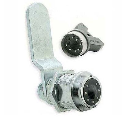 Serratura a camme - V series - Camlock Systems - a chiave / in ottone / in acciaio inossidabile