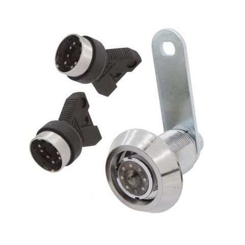 Serratura a camme - V-matic series - Camlock Systems - a combinazione modificabile / a chiave / in ottone
