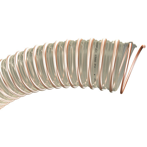 Condotto d'aerazione flessibile - WINDFLEX 1308 PU - TRICOFLEX - in poliuretano / con spirale in acciaio galvanizzato