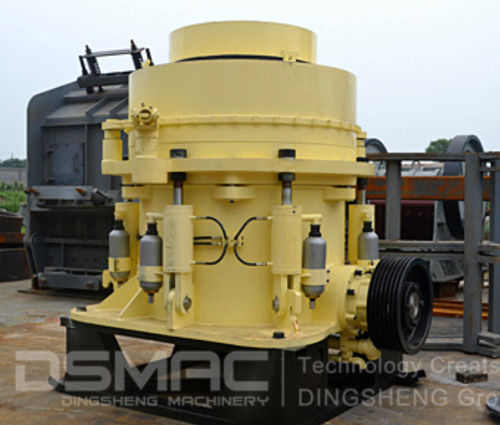 Frantoio a cono idraulico - DHP series  - Zhengzhou Dingsheng Engineering Technology Co., Ltd. - fisso / per il settore terziario