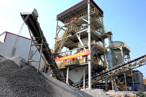 Centrale di produzione per il settore dell'edilizia - R series  - Zhengzhou Dingsheng Engineering Technology Co., Ltd. - a sabbia / per calcestruzzo / per cemento