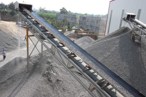 Trasportatore a nastro - Zhengzhou Dingsheng Engineering Technology Co., Ltd. - di trasferimento / d'alimentazione / per cantiere di costruzione