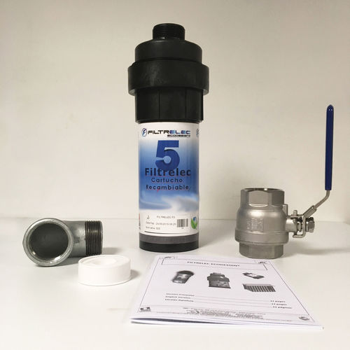 Filtro ad acqua - KIT FILTRELEC F5 - GMT - per acqua piovane / a cartuccia / a gravità
