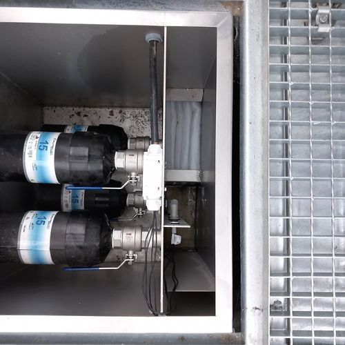 sistema di filtrazione per acqua piovana - GMT