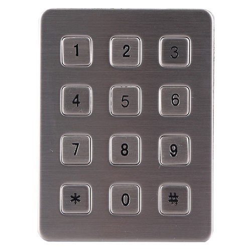 Tastiera numerica 12 tasti - B705 - Joiwo Explosion Proof Science and Technology - a muro / in acciaio inossidabile / USB