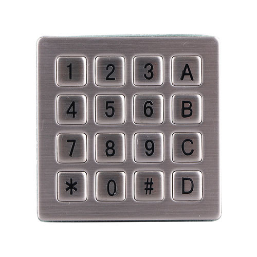 Tastiera numerica 16 tasti - B706 - Joiwo Explosion Proof Science and Technology - ad incastro / in acciaio inossidabile / IP65