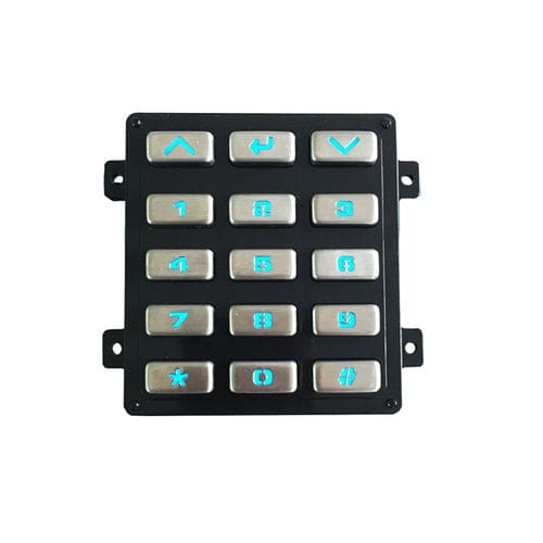 Tastiera numerica 15 tasti - B882 - Joiwo Explosion Proof Science and Technology - ad incastro / in metallo / IP65