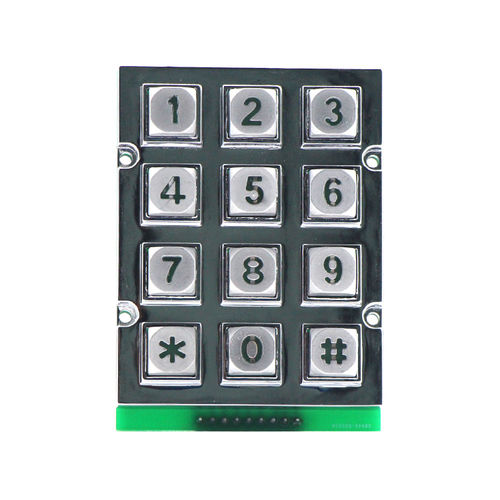 Tastiera numerica 12 tasti - B665 - Joiwo Explosion Proof Science and Technology - a muro / in zinco / IP65