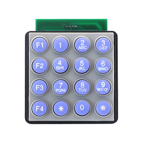 Tastiera numerica 16 tasti - B124 - Joiwo Explosion Proof Science and Technology - in plastica / USB / IP54