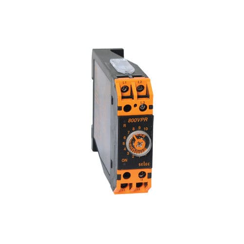 Relè di protezione di sovratensione - 800VPR-3 - SELEC Controls Pvt. Ltd. - di sottotensione / di sequenza di fasi / 1NA/NC