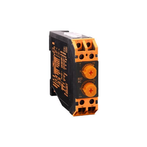 Temporizzatore analogico - 800XC - SELEC Controls Pvt. Ltd. - su guida DIN / DPDT / asimmetrico