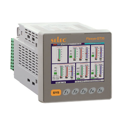 PLC per montaggio su pannello - Flexys GT35  series - SELEC Controls Pvt. Ltd. - con I/O integrati / uscite digitali / uscite analogiche